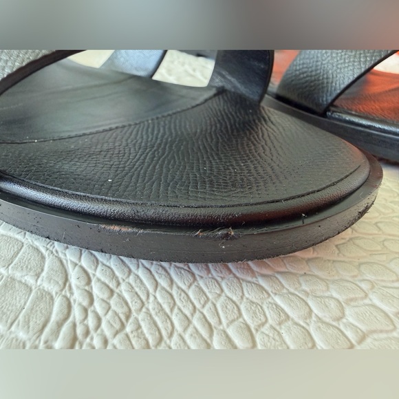 Hermes Santorini Black Sandals, Suze 39,5 ( 9,5) - Picture 11 of 15